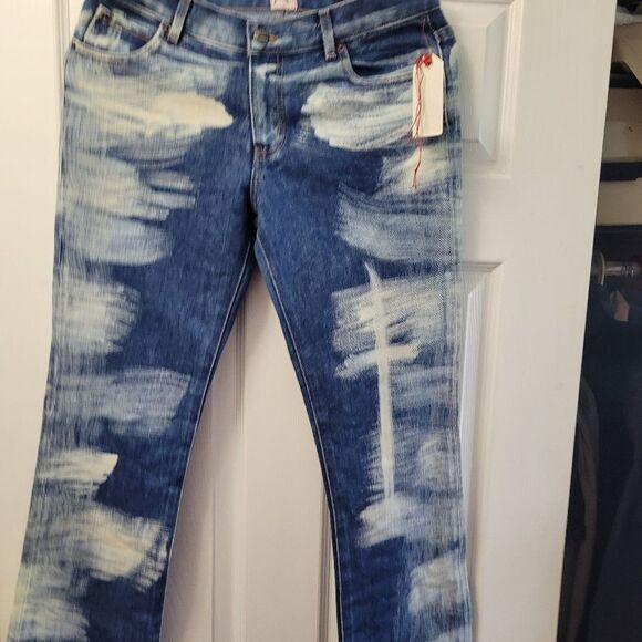 Joie jeans Nwt Acid wash blue jeans Straight Leg size 29 5 pockets jeans